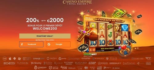 promotion casino empire